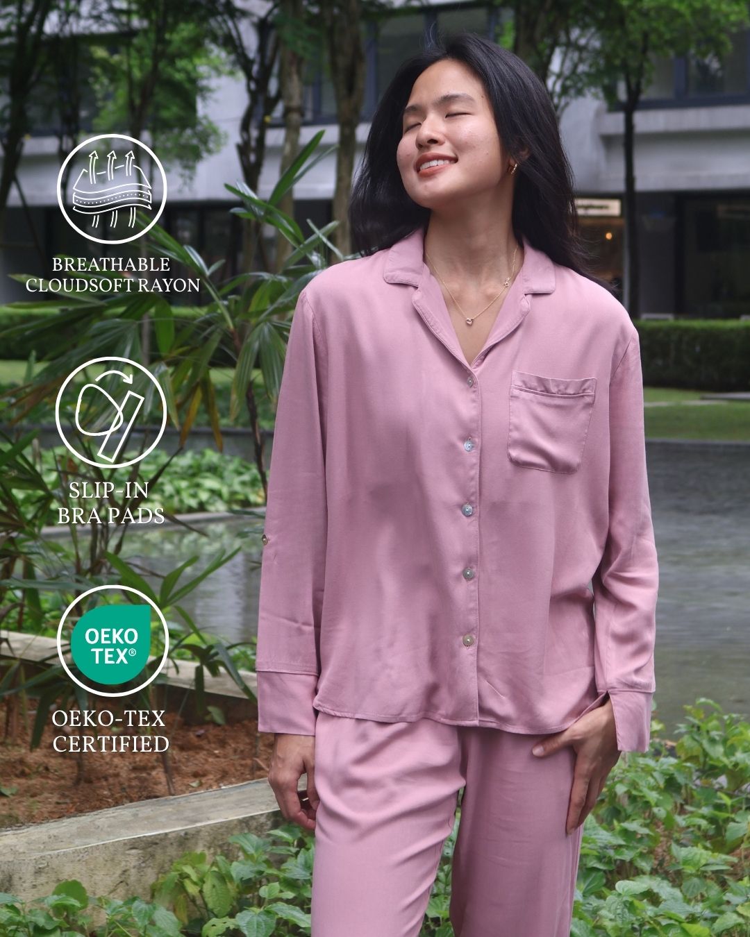 CloudSoft Go Braless Pyjama Set