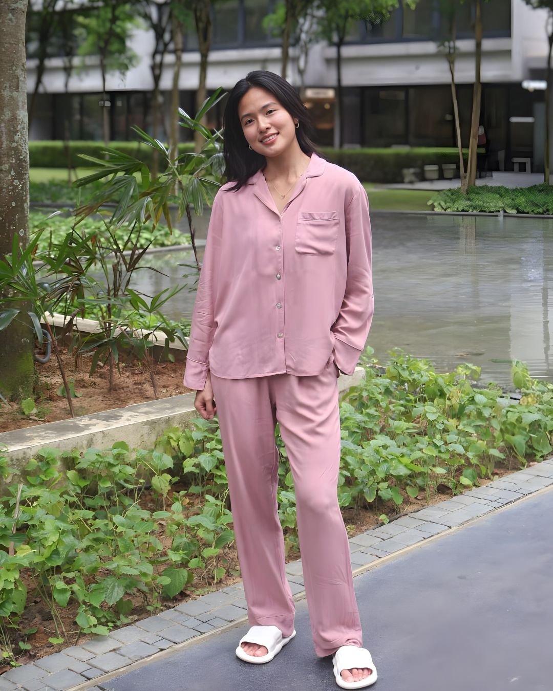 CloudSoft Go Braless Pyjama Set