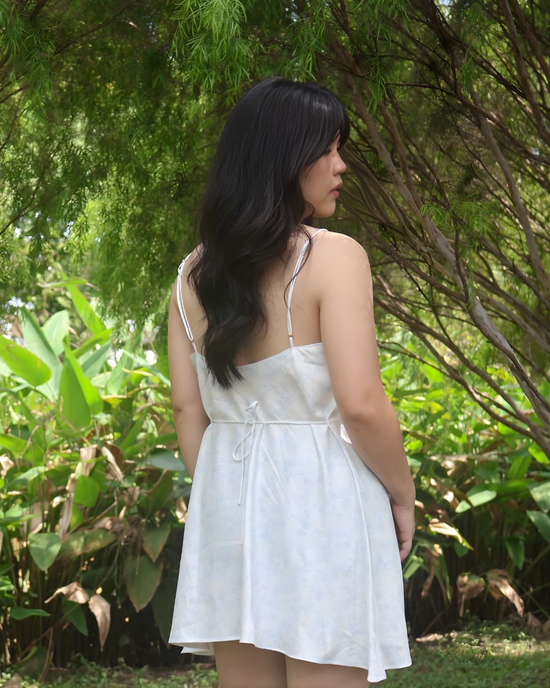 Luna Silk Slip Dress