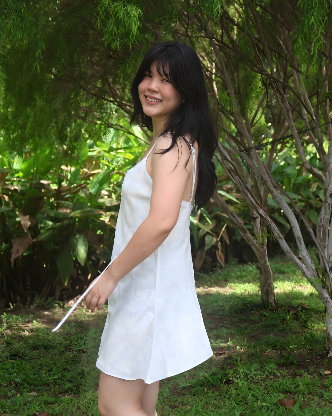 Luna Silk Slip Dress