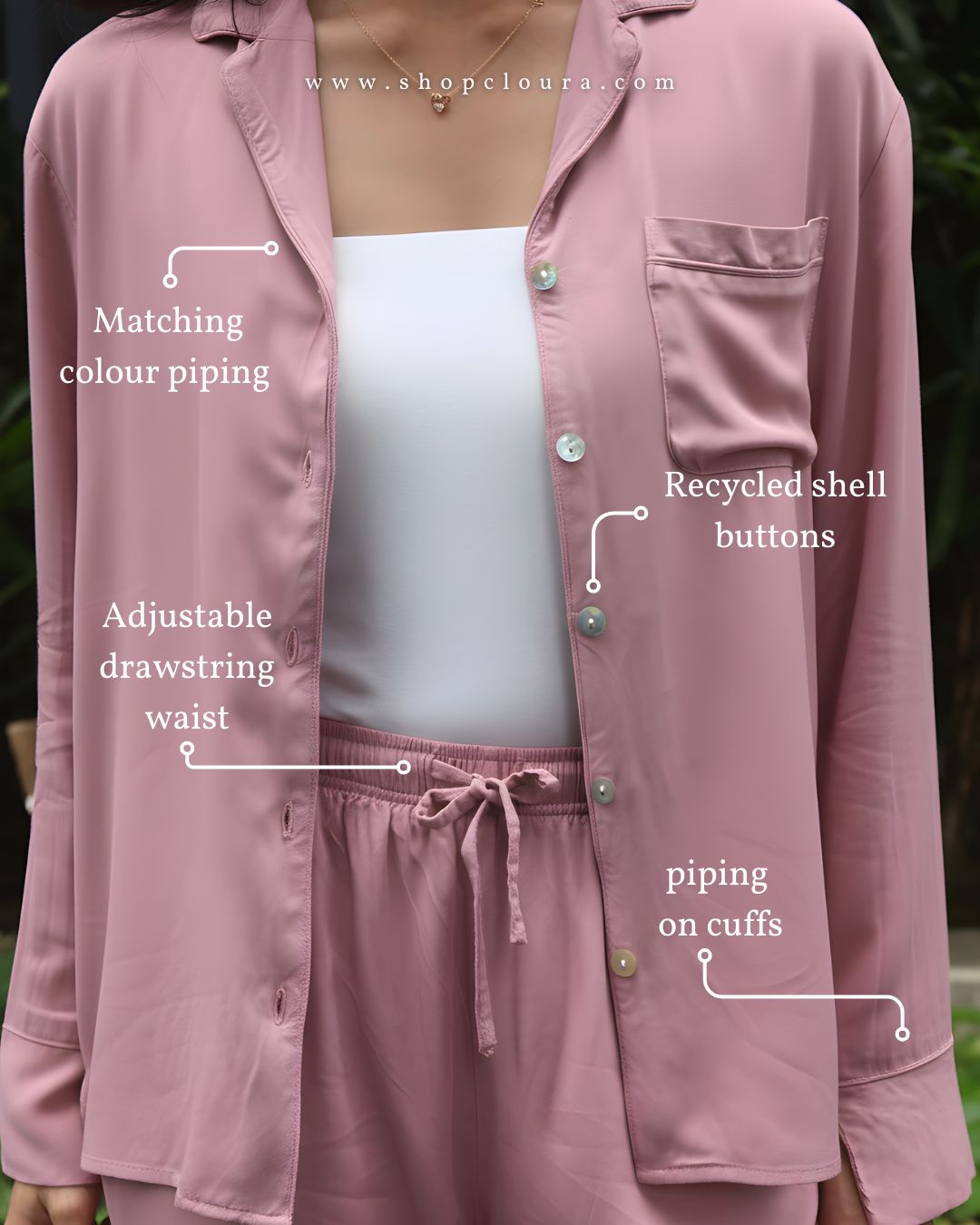 CloudSoft Go Braless Pyjama Set