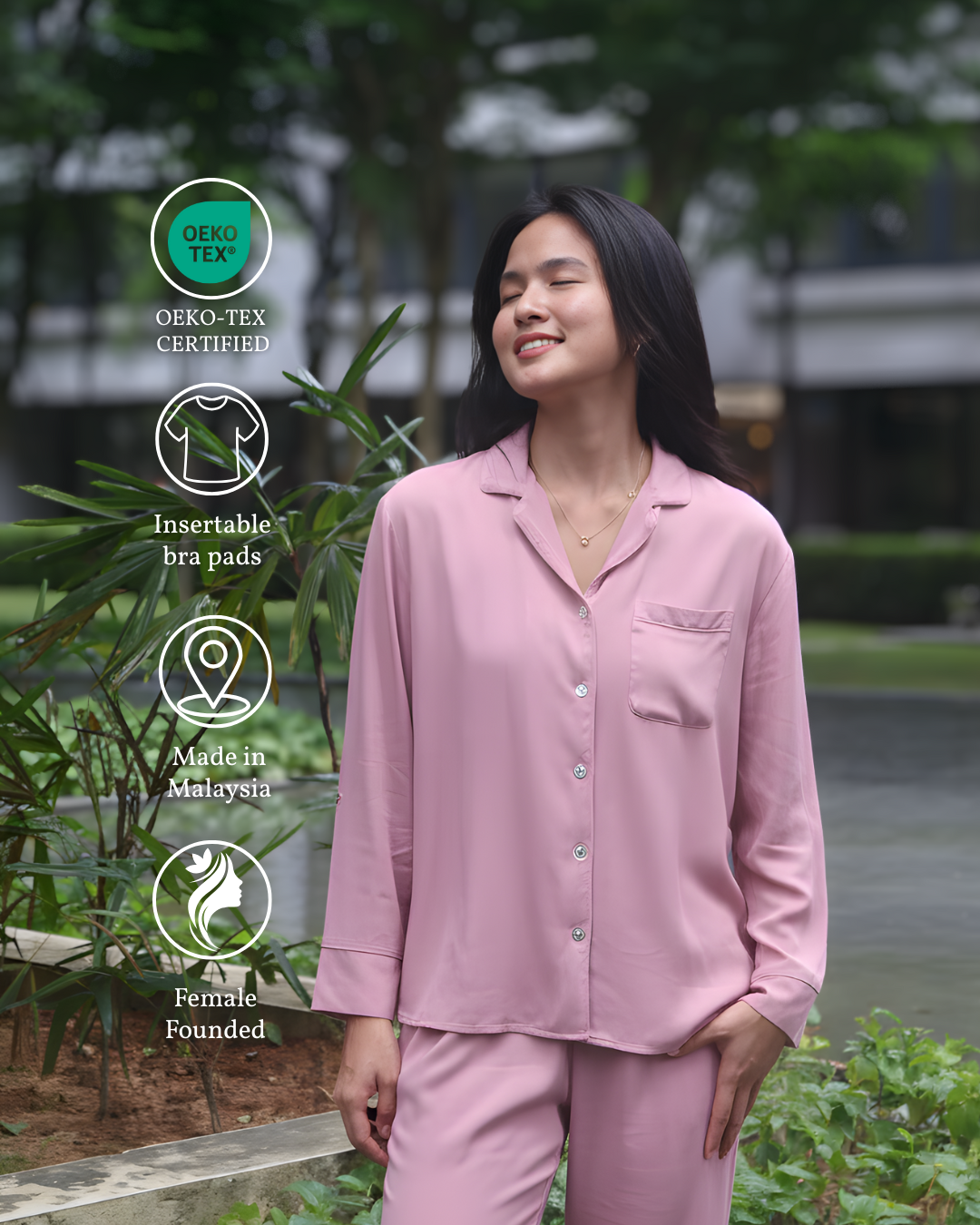 CloudSoft Go Braless Pyjama Set